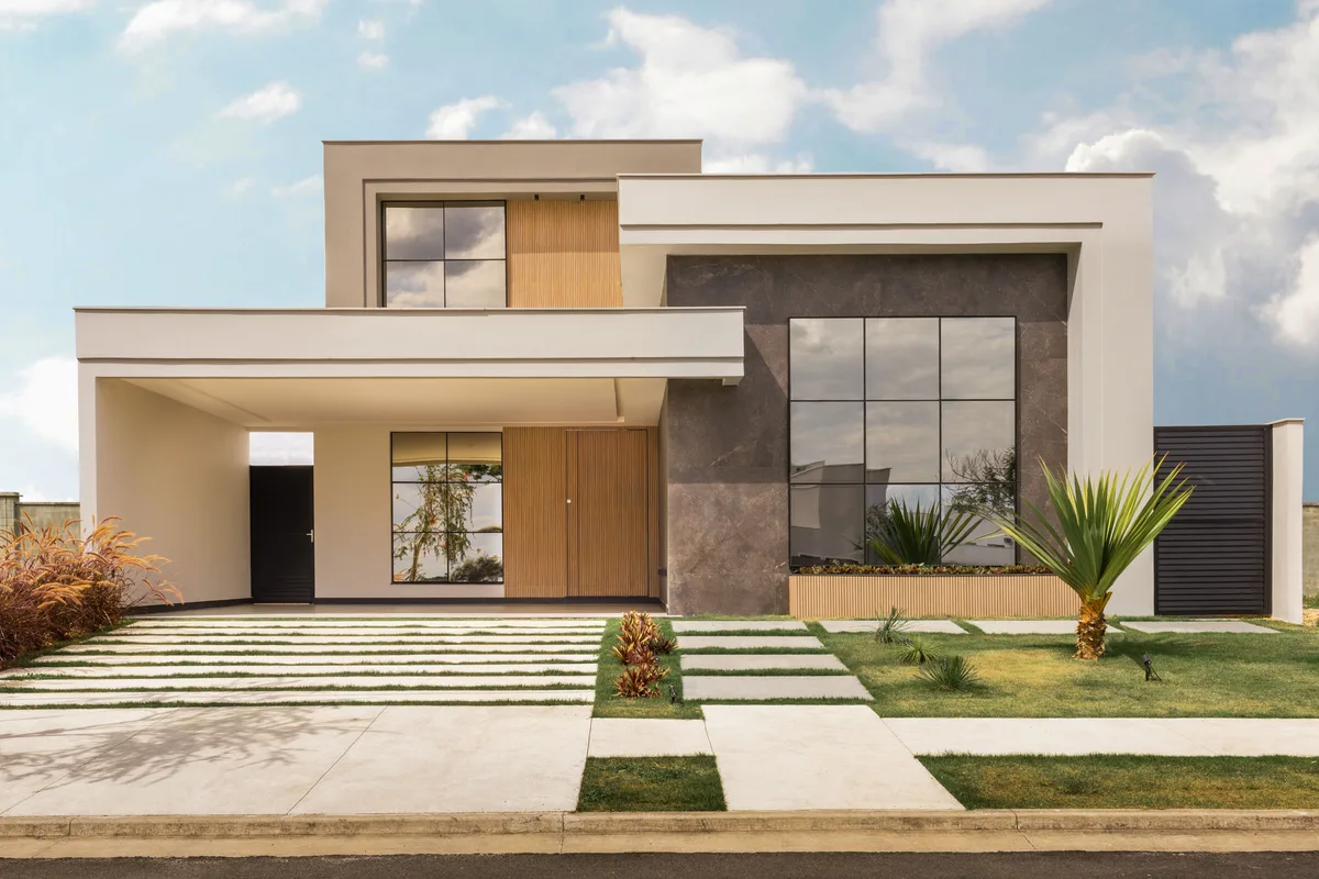 Modern residential architecture with clean lines and carefully planned spaces.